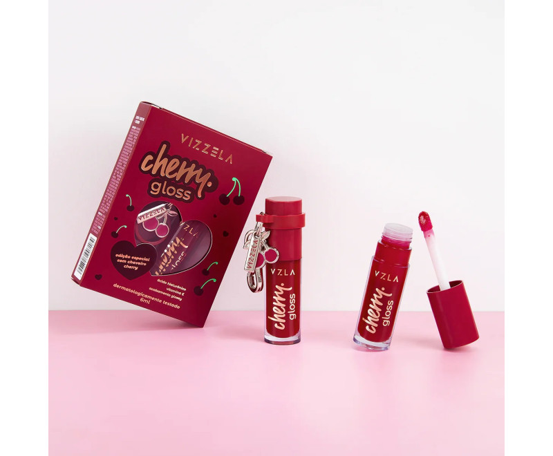 LIP CHERRY GLOSS VIZZELA  LIP CHERRY GLOSS VIZZELA