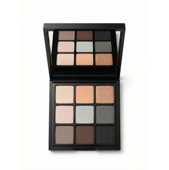 PALETA DE SOMBRAS NUDE GRAY - HOSHI MAKEUP 