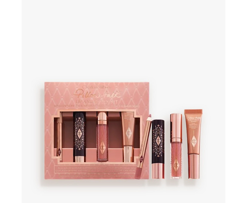 PILLOW TALK MEDIUM LIP AND CHEEK KIT CHARLOTTE TILBURY PILLOW TALK MEDIUM LIP AND CHEEK KIT CHARLOTTE TILBURY