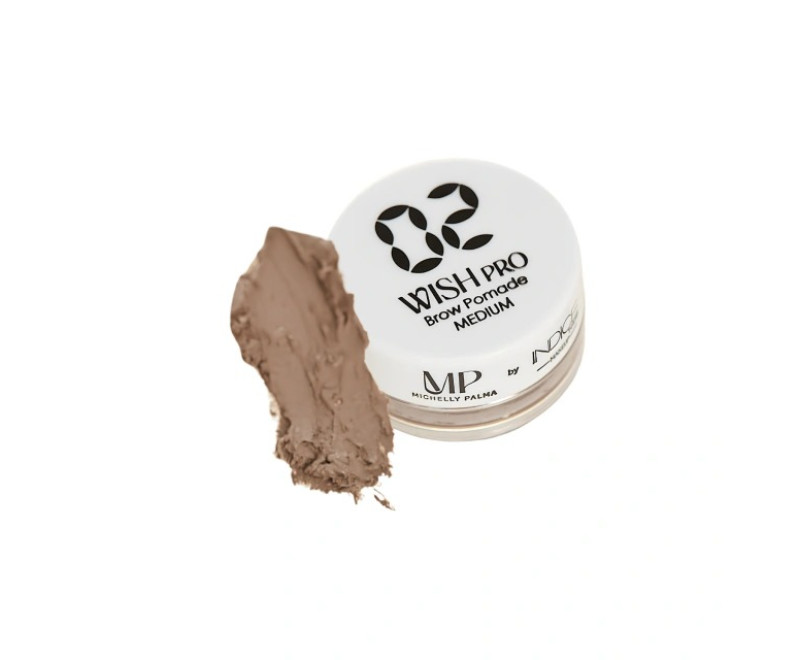 02 MEDIUM WISH PRO BROW POMADE - POMADA DE SOBRANCELHA MICHELLY PALMA 02 MEDIUM WISH PRO BROW POMADE - POMADA DE SOBRANCELHA MICHELLY PALMA