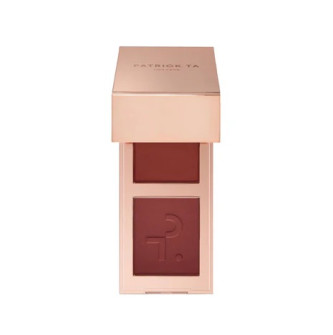MINI SHE KNOWS WHO SHE IS DOUBLE TAKE DUO BLUSH PATRICK TA FOR FACE 