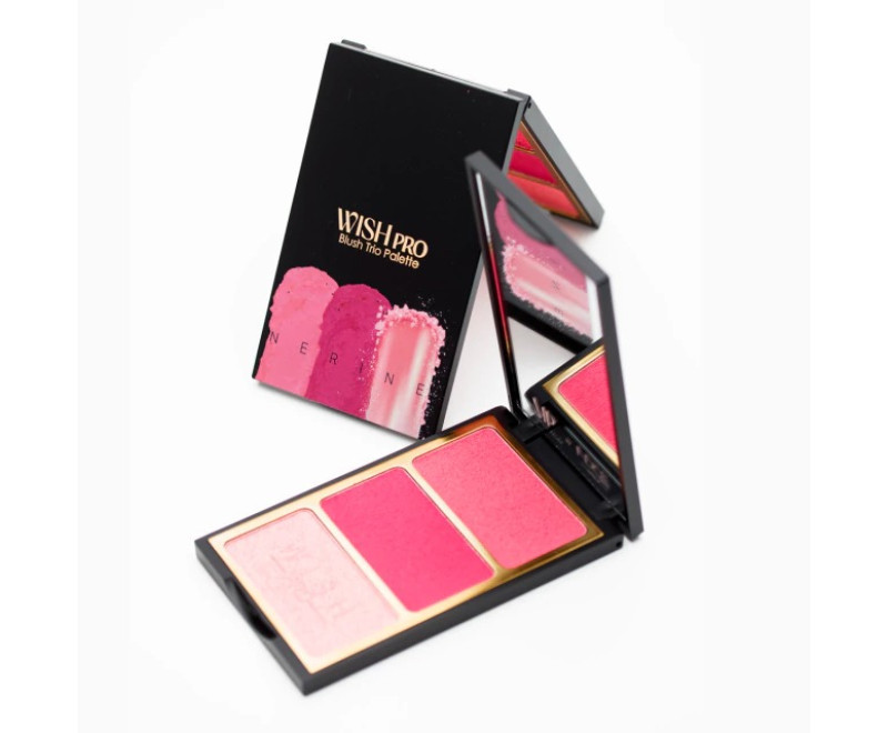 NERINE PALETA DE BLUSH WISH TRIO PALETTE - MICHELLY PALMA NERINE PALETA DE BLUSH WISH TRIO PALETTE - MICHELLY PALMA