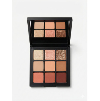 PALETA DE SOMBRAS NUDE ROSE - HOSHI MAKEUP
