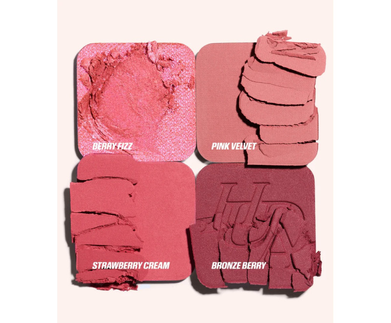 ROSE BERRY BLUSH FILTER PALETA HUDA BEAUTY ROSE BERRY BLUSH FILTER PALETA HUDA BEAUTY