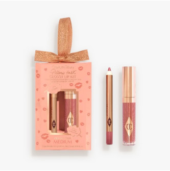 PILLOW TALK MEDIUM GLOSSY LIP KIT CHARLOTTE TILBURY
