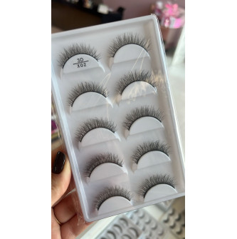 3D X02 CARTELA DE CILIOS