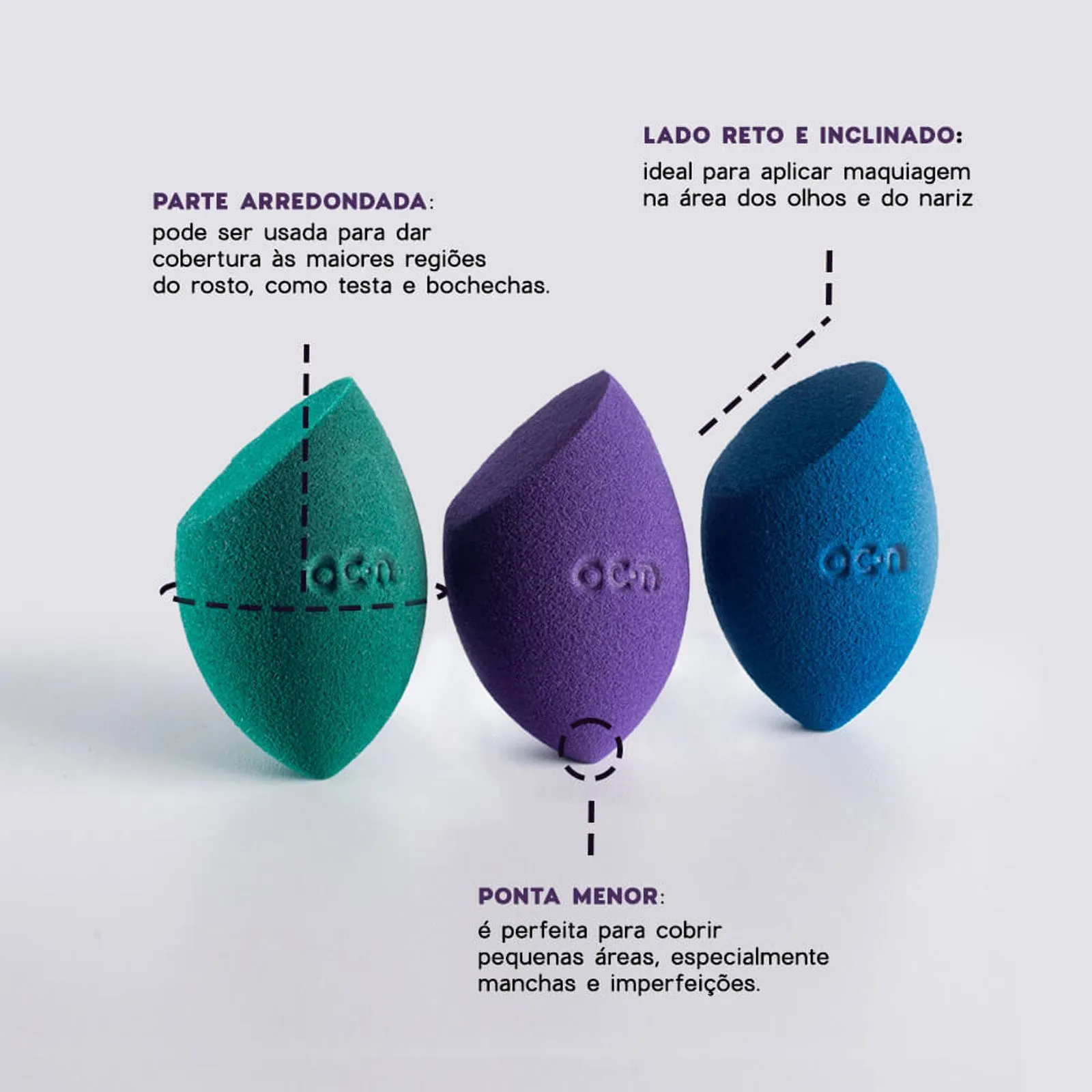 ESPONJA FLAT BLEND AZUL ESPONJA FLAT BLEND AZUL